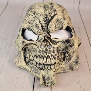Skull Rubber Vintage Face Mask Horror Ghost Rider Vibes Costume